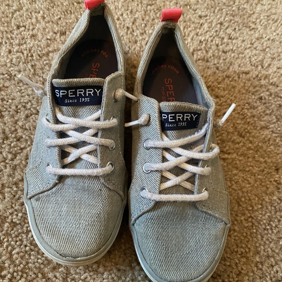 SPERRY - GRAY & PINK - Picture 1 of 4